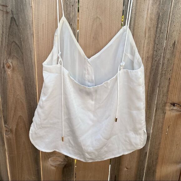 Lulu’s white from button sleeves blouse size small - Picture 6 of 14